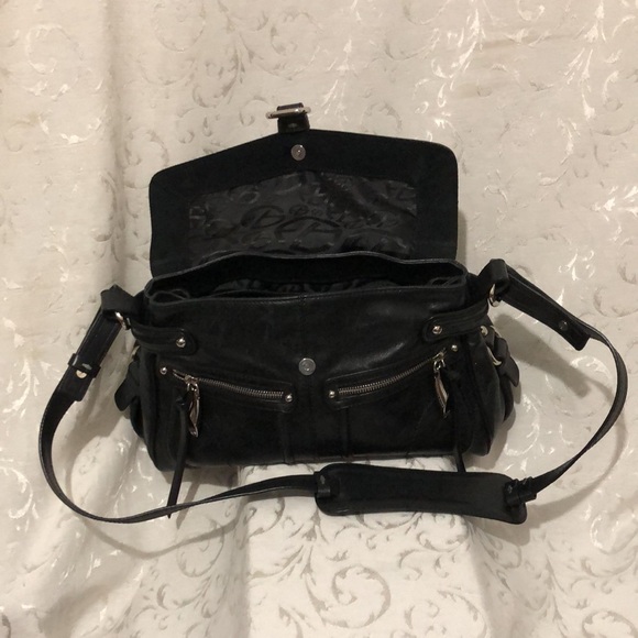 Francesco Baisia Leather Shoulder Bag.  Like new. Includes branded dust bag. - Picture 11 of 16
